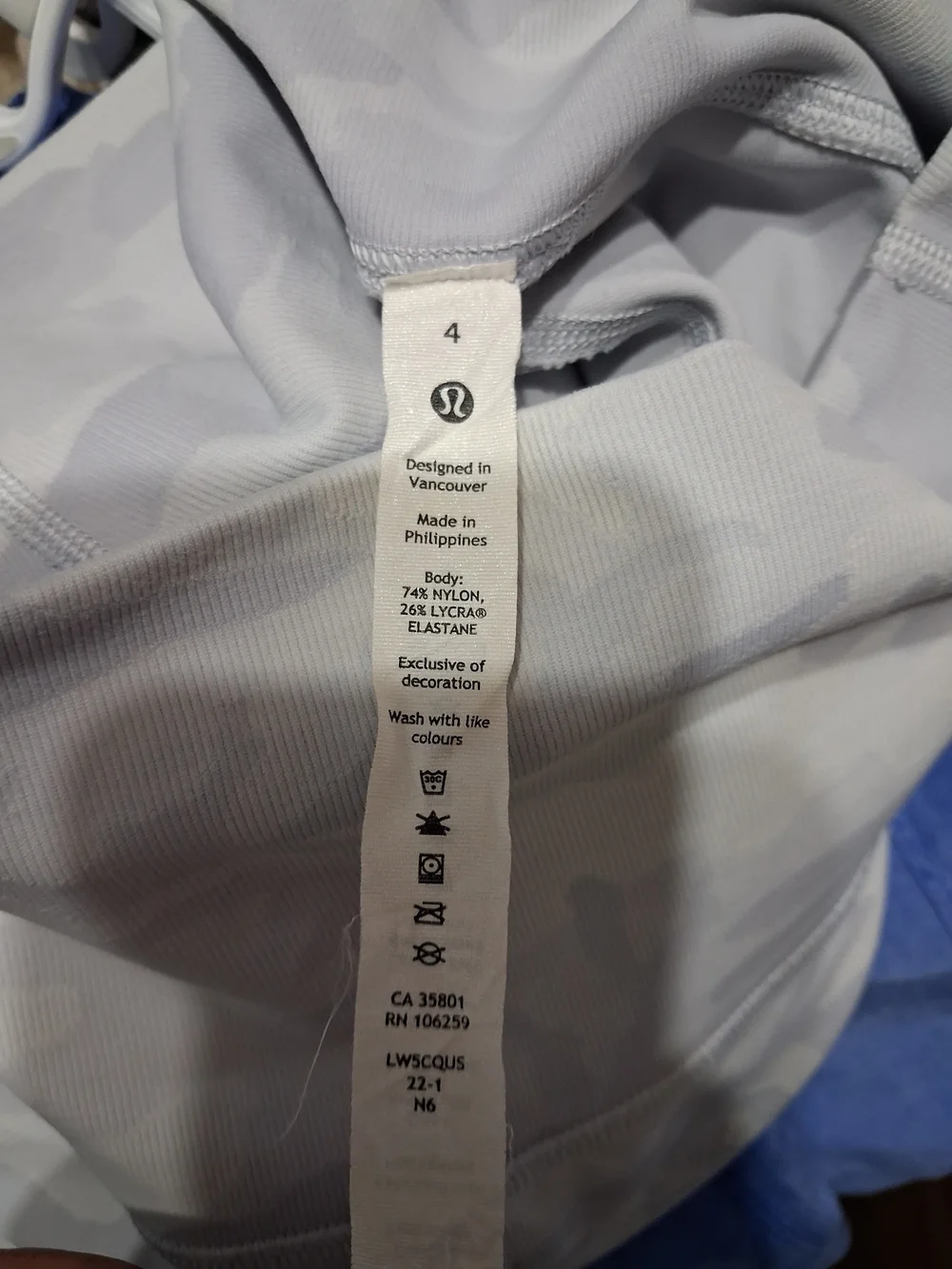 Lululemon Wunder Under High-Rise Tight 25 *Luxtreme/ Size 4